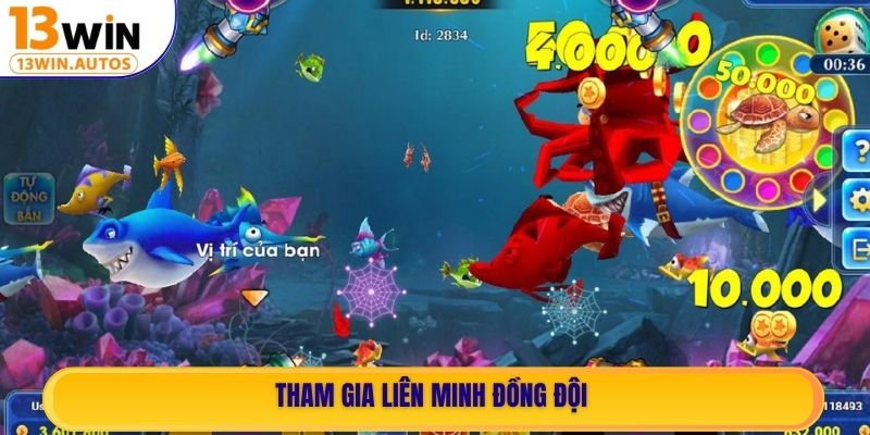 Tham gia Liên Minh Đồng Đội