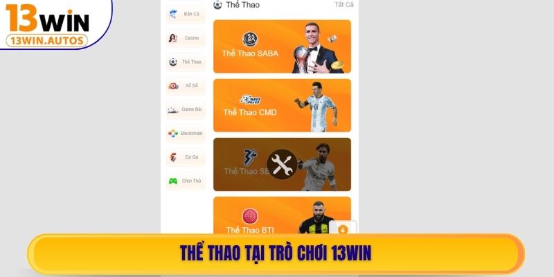 Thể Thao tại Trò Chơi 13WIN